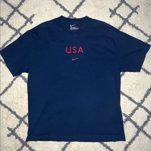 Nike “USA” Logo Tee Navy Blue XL Men